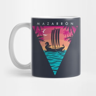 Phoenician Boats - Triangular Emblem Mug